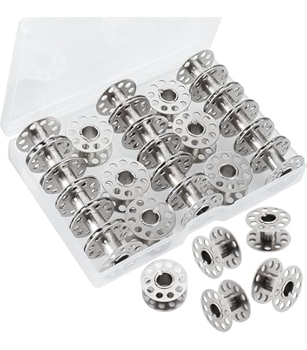 Amazon.com: Cutex 10 Pk Metal Bobbins #203470 - Singer 110W, 111W